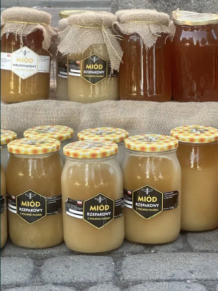 Naturalny Miód Lipowy prosto z Pasieki – 1,2 kg