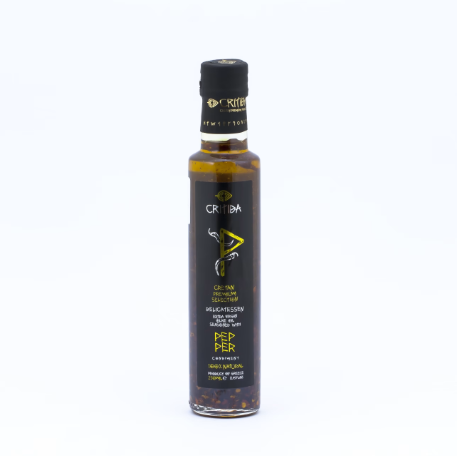 Oliwa z oliwek Extra Virgin z papryką – Critida Dorica 250 ml