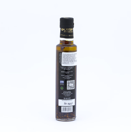 Oliwa z oliwek Extra Virgin z papryką – Critida Dorica 250 ml