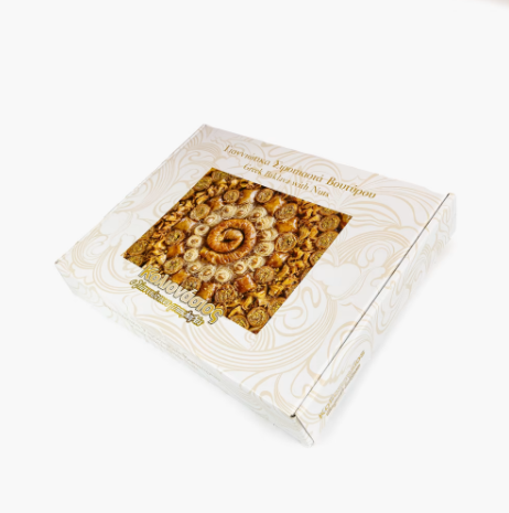 Baklava z Orzechami 2,4 kg – Tradycyjna Grecka Rozkosz w Familijnym Wydaniu!