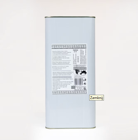 Oliwa Extra Virgin 0,3 VIRTUE ARETI 5L