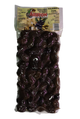 Oliwki suszone Chalkidiki z pestką – 400 g
