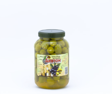Oliwki z migdałami zielone 900 g