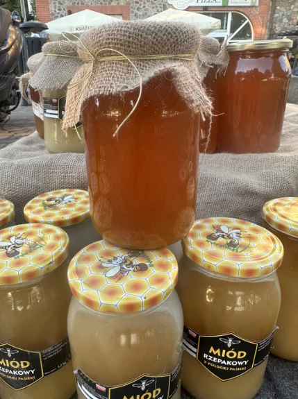 Naturalny Miód Leśny z Tradycyjnej Pasieki – 1,2 kg