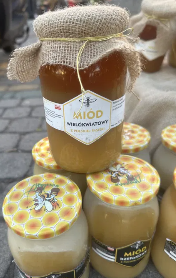 Naturalny Miód Wielokwiatowy prosto z Pasieki – 1,2 kg
