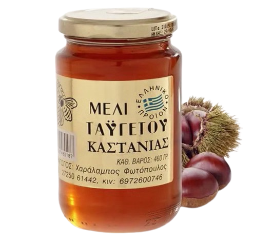Miód kasztanowo-spadziowy 460 g