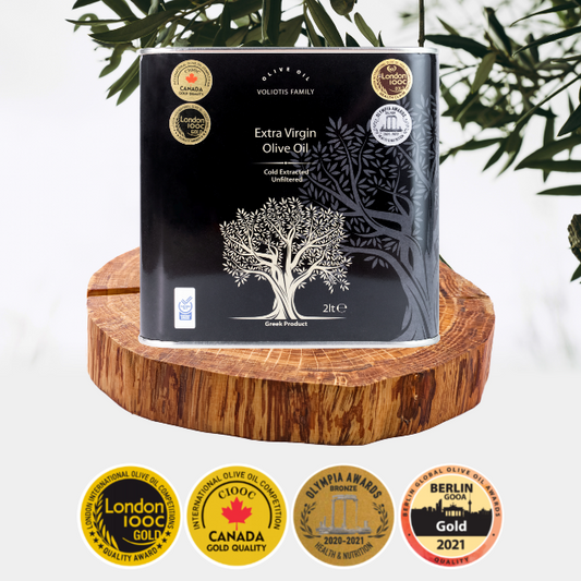 Grecka Oliwa z Oliwek Extra Virgin 2L – Nagradzana i Naturalna