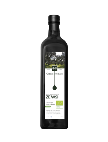 Oliwa z oliwek ZE WSI niefiltrowana Extra Virgin łagodna 0,3 BIO 500 ml